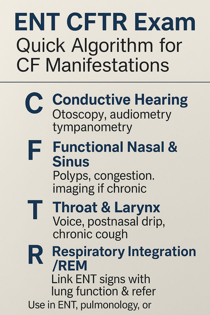 Enhancing Clinical Outcomes through Integrated Management: CFTR ENT ...